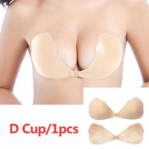 Fashion Nipple Cover Invisible Bra Push Up Silicone Bra For Wedding-NRT199  D Cup-As Shown @ Best Price Online