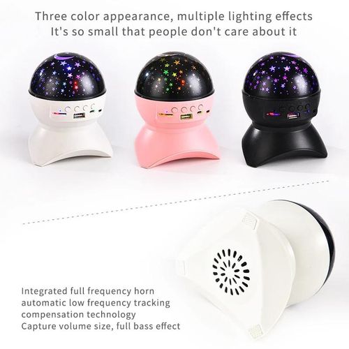product_image_name-Generic-Multifunctional Bluetooth Speaker with Star Projection Light – Wireless Audio & Ambiance Creator, Celestial Display Bluetooth Audio System, Portable Wireless Speaker with Galaxy Night Lamp-3