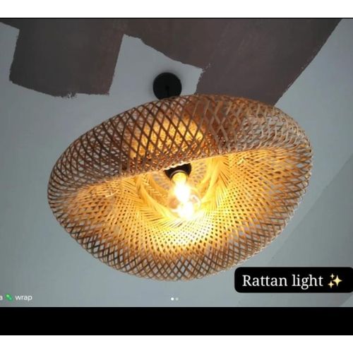 product_image_name-Generic-oval bamboo pendant light-1