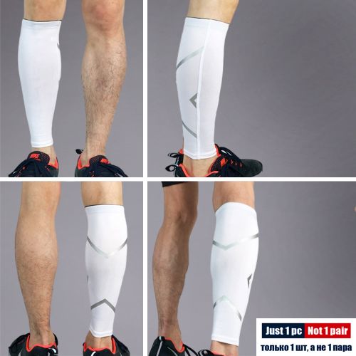 1Pair Calf Compression Sleeves Shin Splint Guard Sock for Running