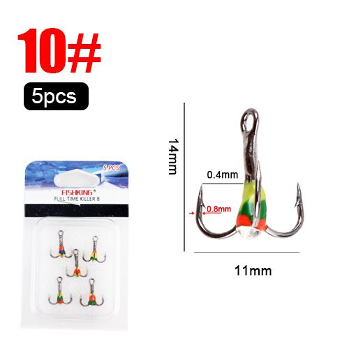 Generic 5pcs/pack High Carbon Steel Winter Ice Fishing Hooks @ Best Price  Online