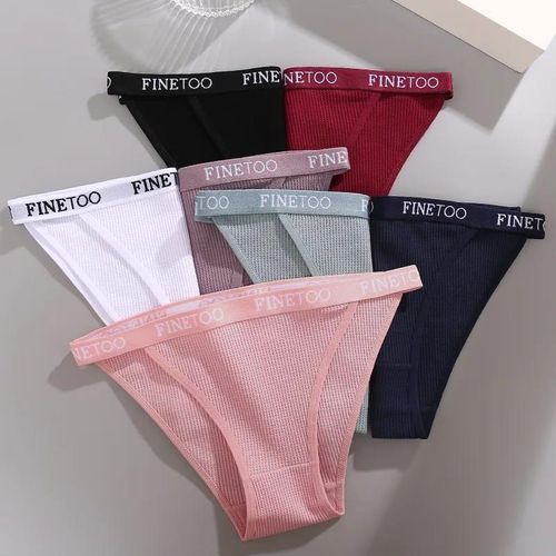 FINETOO Hot Selling Women Cotton Underwear