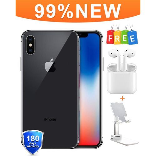 Apple iPhone X (Space Grey, 3GB RAM, 64GB Storage) - Pack of 10 