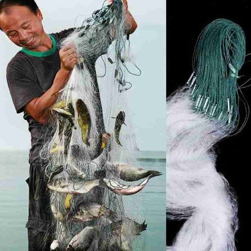 Generic Fishing Net Single Mesh Nylon Durable Float Monofilament Gill Net  Fishing Accessories For Hand @ Best Price Online