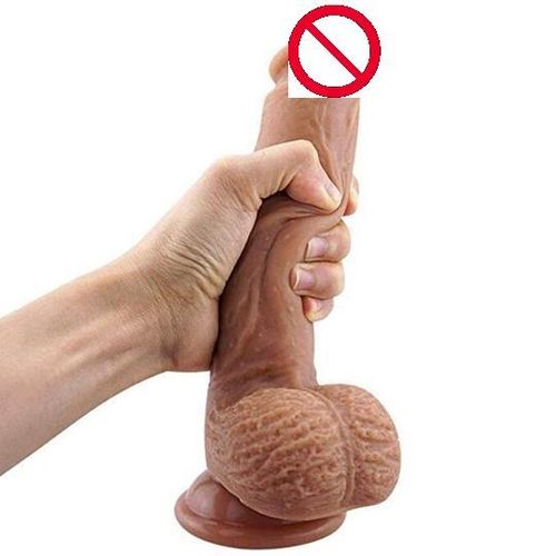 product_image_name-Generic-Manual 18cm  7inch REALISTIC DILDO WITH STRONG SUCTION CUP-1