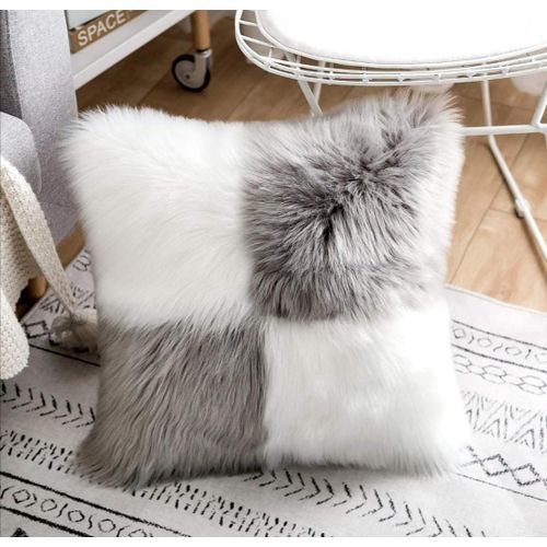 product_image_name-Generic-Gray and White faux fur throw pillow cases-1