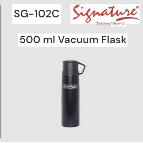 product_image_name-Generic-Signature Flask 500 ml. Black, Brown-3
