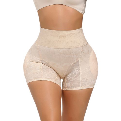 Fashion (2)Lace High Waisted Padded Hips Body Shapers Women Shapewear Butt  Lifter Buttocks Enhancer Shorts @ Best Price Online