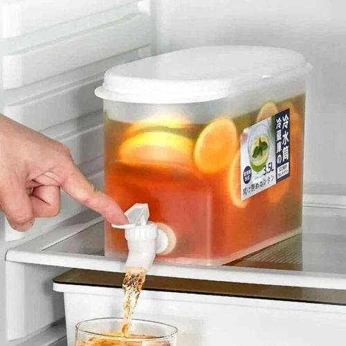 product_image_name-Generic-3.5L Plastic Refrigerator Beverage Dispenser-2