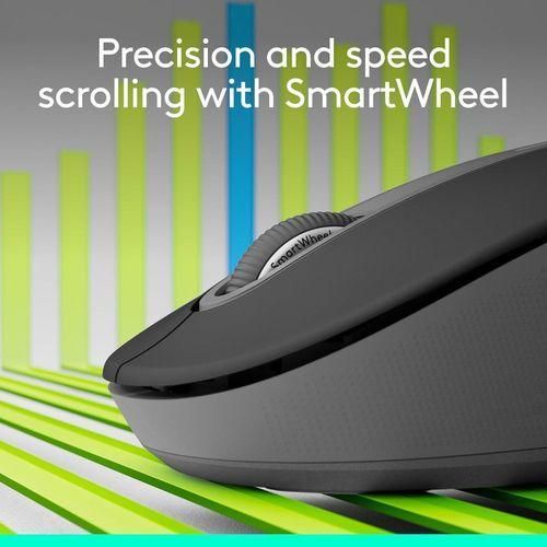 product_image_name-Logitech-Signature M650 Bluetooth Wireless Mouse, Silent Clicks, Customizable Side Buttons, Bluetooth, for PC/Mac/Multi-Device/Chromebook - Graphite/Black (910-006253)-3