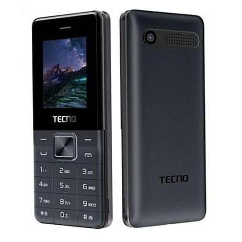 product_image_name-Tecno-T 301, (Dual Sim). Button Phone, Torch, Memory Card Slot-Black-1