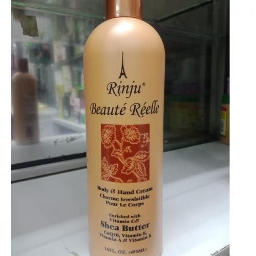 Rinju Beaute Reelle Hand And Body Lotion With Shea Butter 'EK