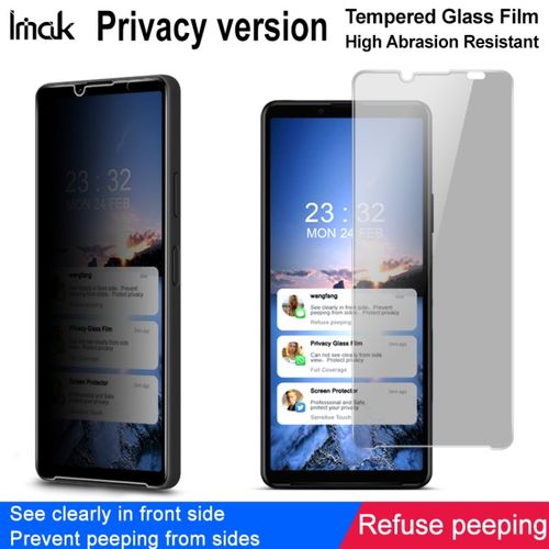 Sony Xperia 10 V Glass Screen Protector - Imak Tempered Glass Full