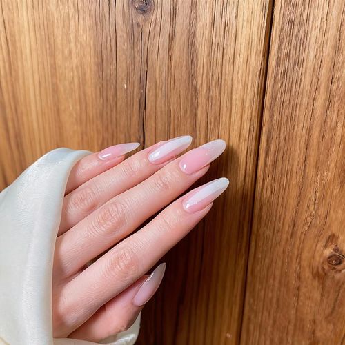 product_image_name-Fashion-High-end milk apricot solid color cool-toned false nails-4