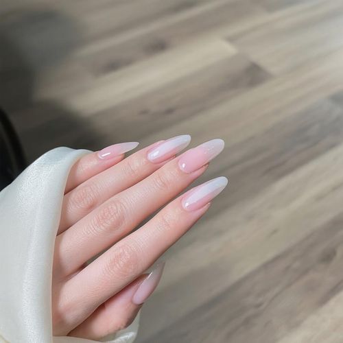 product_image_name-Fashion-High-end milk apricot solid color cool-toned false nails-5