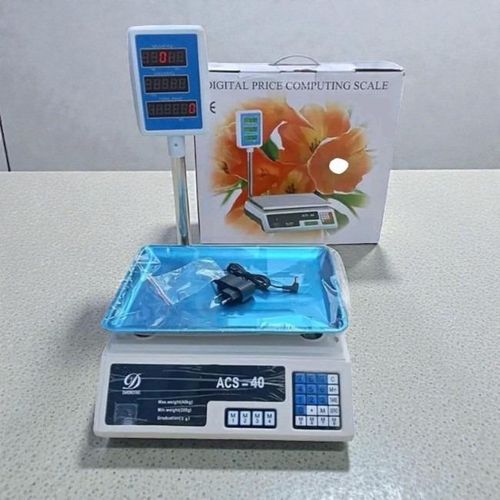 product_image_name-Generic-Super Quality Space Efficient Plug And Play Scale ACS 40 Upto 40Kgs Computerized Electronic Weight and Price Computing Digital weighing scale-1