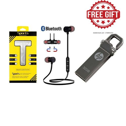 product_image_name-Generic-Sports Magnetic Bluetooth Wireless Earphone//gift-1