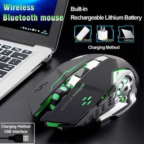 product_image_name-Generic-Wireless 2.4G Mouse Rechargeable 5.2 Bluetooth Silent Mouse-1