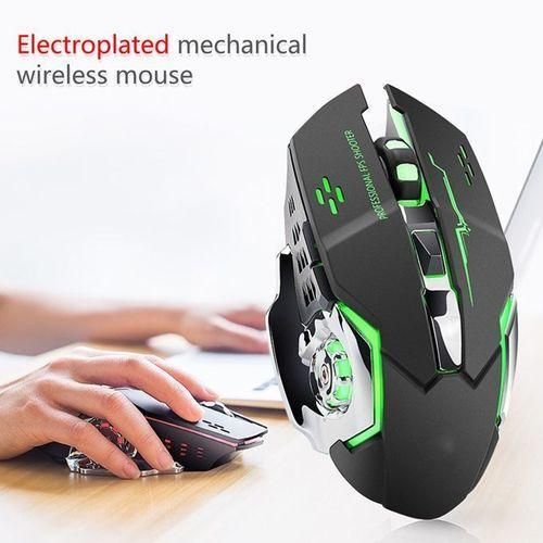 product_image_name-Generic-Wireless 2.4G Mouse Rechargeable 5.2 Bluetooth Silent Mouse-3