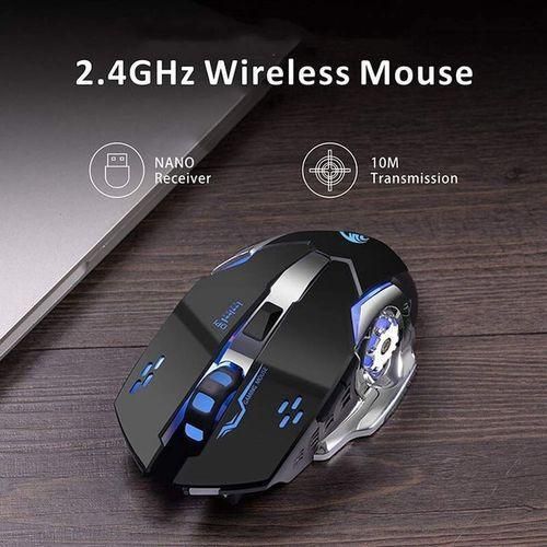 product_image_name-Generic-Wireless 2.4G Mouse Rechargeable 5.2 Bluetooth Silent Mouse-4