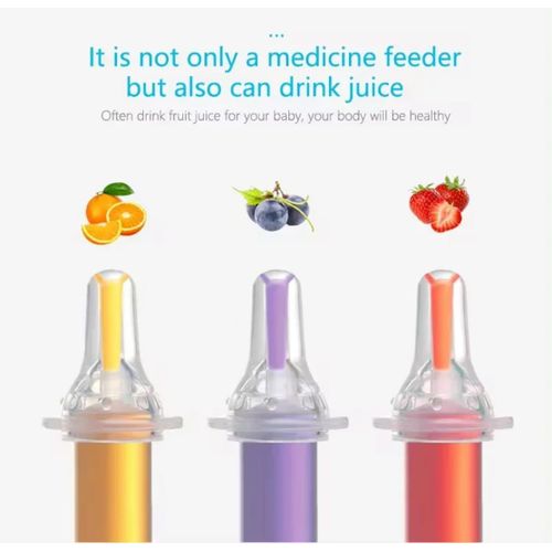 Top quality Baby Medicine Dispenser both sides liquids feeder with Anti-choking Nipple
