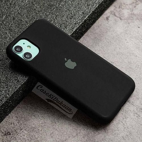 product_image_name-Generic-iPhone 11 Silicone Cover Case - Black..-1