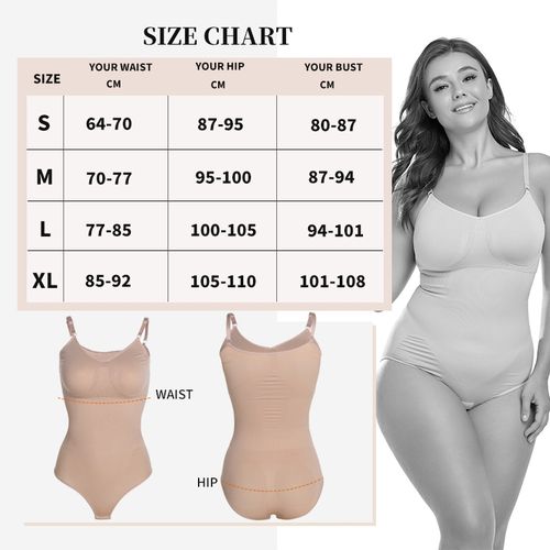Women Slimming Shapewear Extra Firm Control Full Body Shaper Girdle Bodysuit  XL