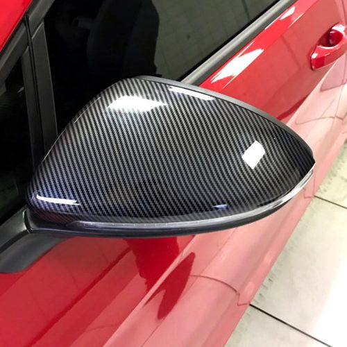 Generic 2 pieces For VW Golf MK7 7.5 GTI 7 7R Mirror Covers Caps