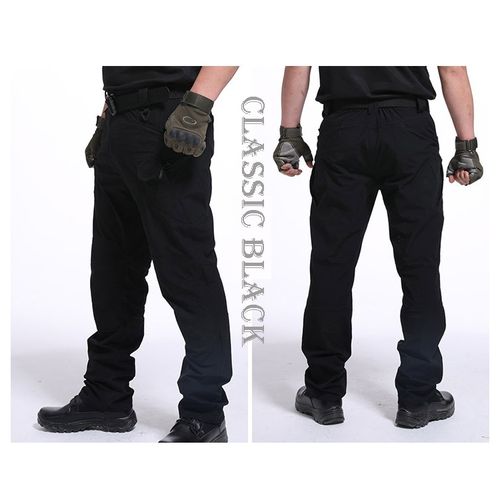 Nylon Military Cargo Pant Black, Buy Online