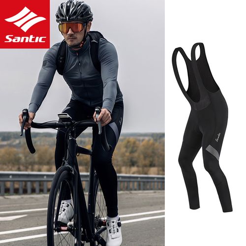 Generic Men Cycling Pant Bicycle Bib Pants 4D Padding Cushion Winter MTB  Bike Cycling Bib Long Pants Warm Fleece WM9C04115R @ Best Price Online