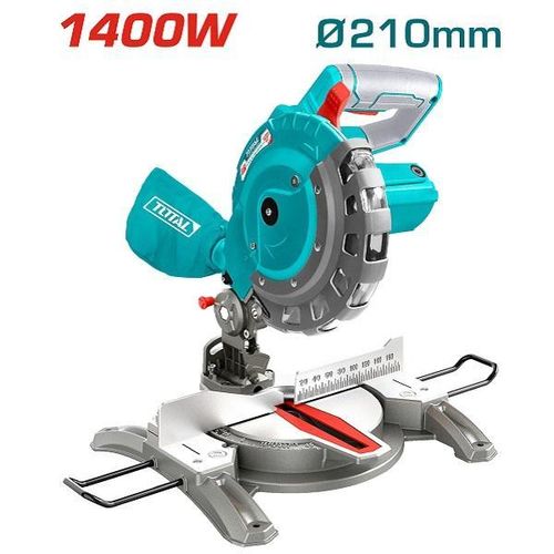 product_image_name-TOTAL-8¼ inch Mitre Saw – 1400W, 210mm – TS42142107-1