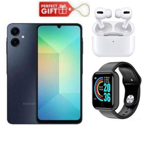 product_image_name-Samsung-Galaxy A06 6.7" Display, 128GB ROM + 4GB RAM (Dual Sim)50MP Camera,4G Nertwork, 5000mAh -black + Free Gifts-1