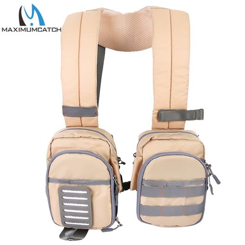 Generic Maximumcatch Compact Fly Fishing Chest Pack Light Weight Adjustable  Fishing @ Best Price Online