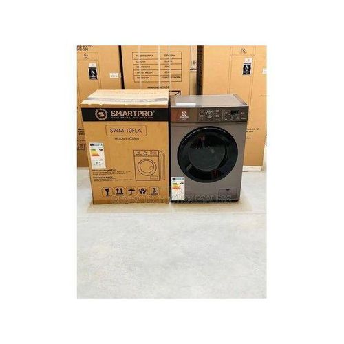 product_image_name-Smart Pro-10KG Fully Automatic Washing Machine – Front Load Washer SWM-10FLA, Energy Saving+1YR WRTY-2