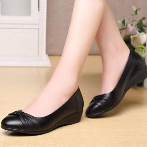 product_image_name-FUXING FASHION-Ladies' waterproof leather shoes and flat shoes-2