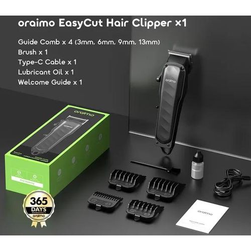 product_image_name-Oraimo-Rechargeable Trimmer EasyCut Super Powerful Adjustable Hair Clipper  -1