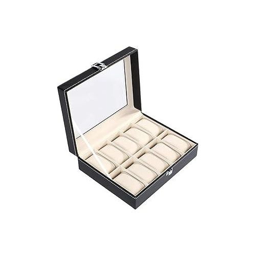product_image_name-Generic-10 Slots Watch Organizer Storage Box-1