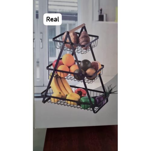 product_image_name-Generic-Versatile space metallic 3 layer triangular fruit rack-6