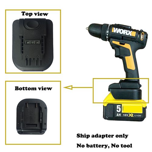 Generic For Dewalt 18v 20v Li Ion Convert For Worx 4pin Ol Best