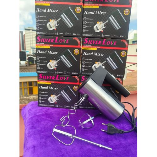 product_image_name-Generic-Electric Hand Mixer 500W Stainless Steel Beaters-1