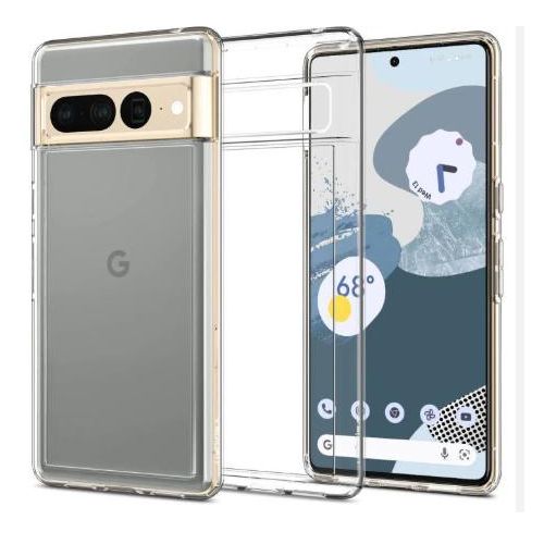 product_image_name-Generic-Ultra-Slim Premium Transparent Clear Case Cover for Pixel 7 Pro  – Transparent Anti-Yellowing Shockproof TPU-2