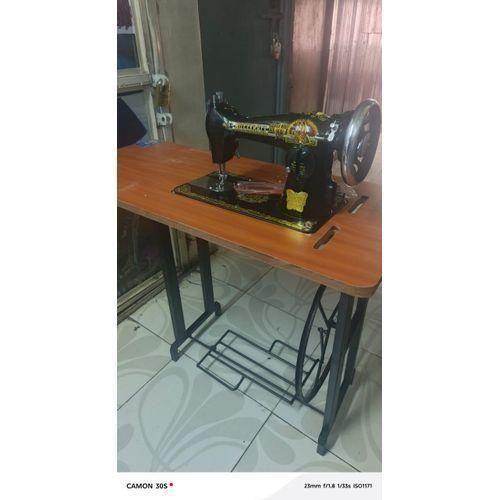 product_image_name-Generic-UTTERFLY Manual Sewing Machine With Wooden Table And Iron Stand-1