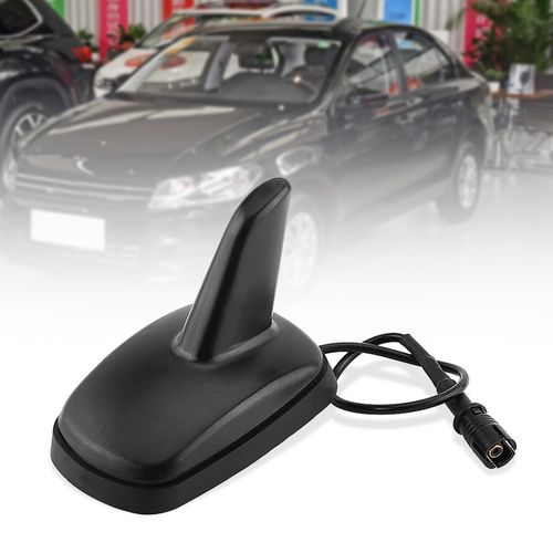 Generic Replacement Car Shark Fin Antenna FM/AM Aerial Roof-Black