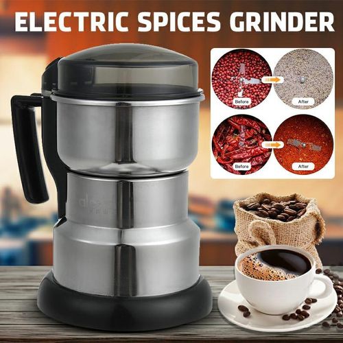 product_image_name-Generic-400W Stainless Steel Electric Coffee & Grain Grinder (Large Capacity)-1