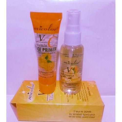 product_image_name-Generic-Micolor 2 In 1 Vitamin C Face Primer And Pro Setting Spray Set-1
