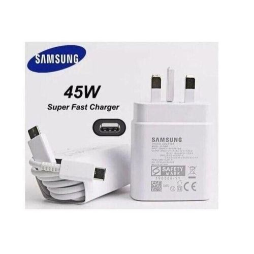 product_image_name-Generic-Samsung 45w  Type-c charger. Superfast charger plug and cable.-1