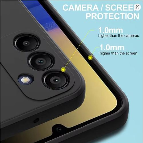 product_image_name-Samsung-Galaxy A36 Black Phone Case  Silicone, Black-6