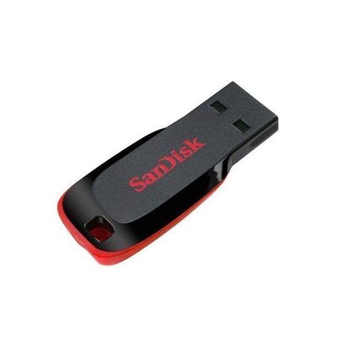 product_image_name-Generic-Sandisk Flash Drive - 16GB - Black & Red-1