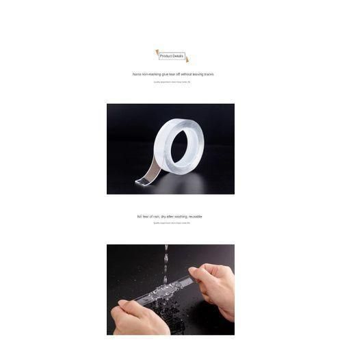 product_image_name-Generic-Reusable Nano Adhesive Tape, Transparent, 1 Meter, High Bond Strength, Waterproof, Versatile-6