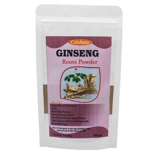 calabaza Ginseng Powder panax Libido And Sexual Health 100gms